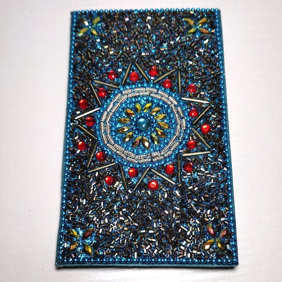 Star Jewel 5" x 3" Turquoise Blank Notebook Journal Diary: 116 Pages (58 Sheets) - Picture 2 of 6